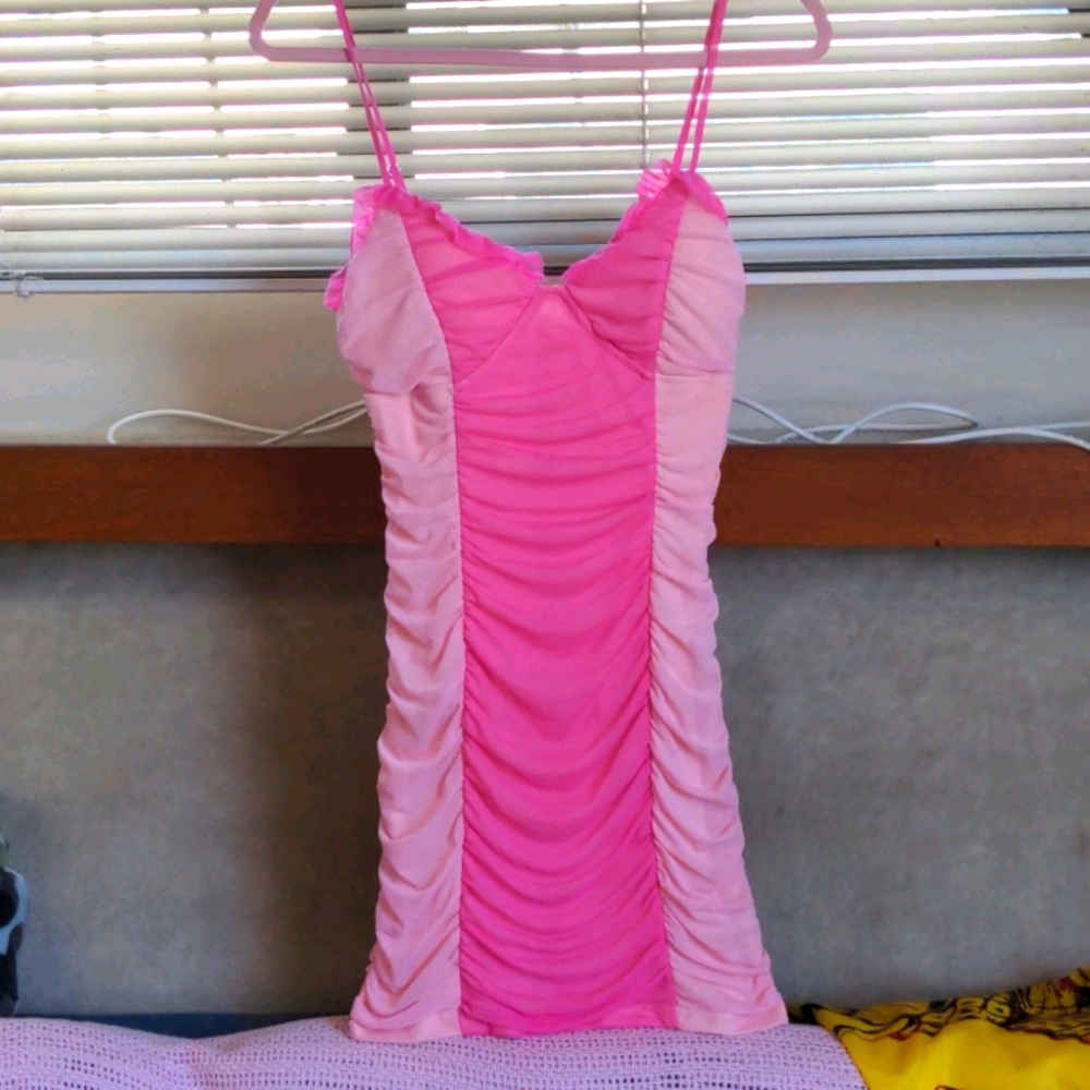 Pink dress